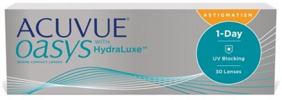Best Price Acuvue Oasys 1-Day for Astigmatism Contact Lenses 30 Pack - Online Discount Price