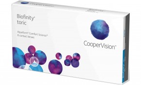 Best Price Biofinity TORIC Contact Lenses 6 Pk - Lowest Online Price!