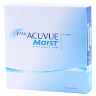 Best Price 1-Day Acuvue MOIST Contact Lenses 90 Pack - Lowest Cost Online!